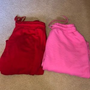 Forever 21 2 pairs/ set of sweats